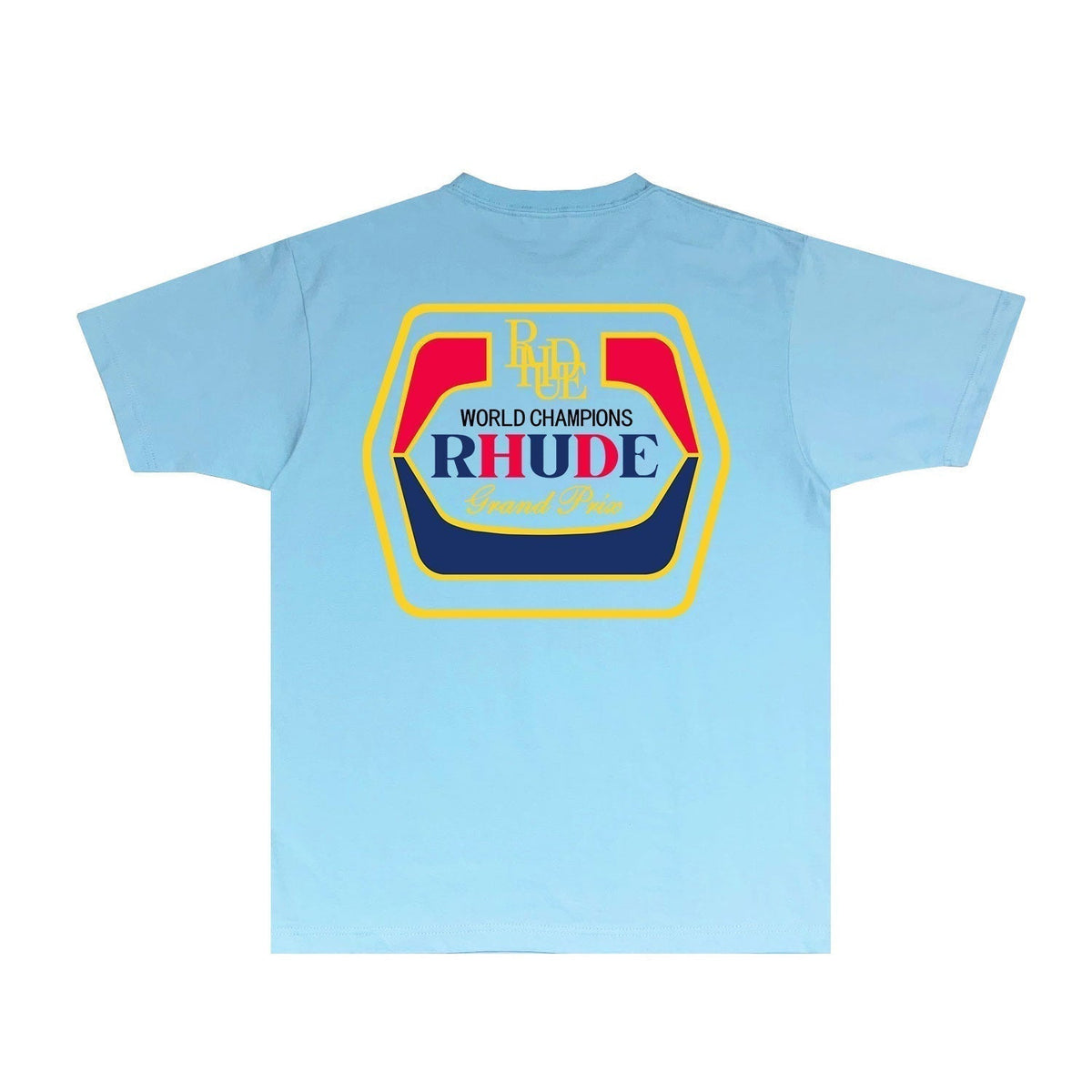 Rhude T-shirts Printed Trendy Pure Cotton