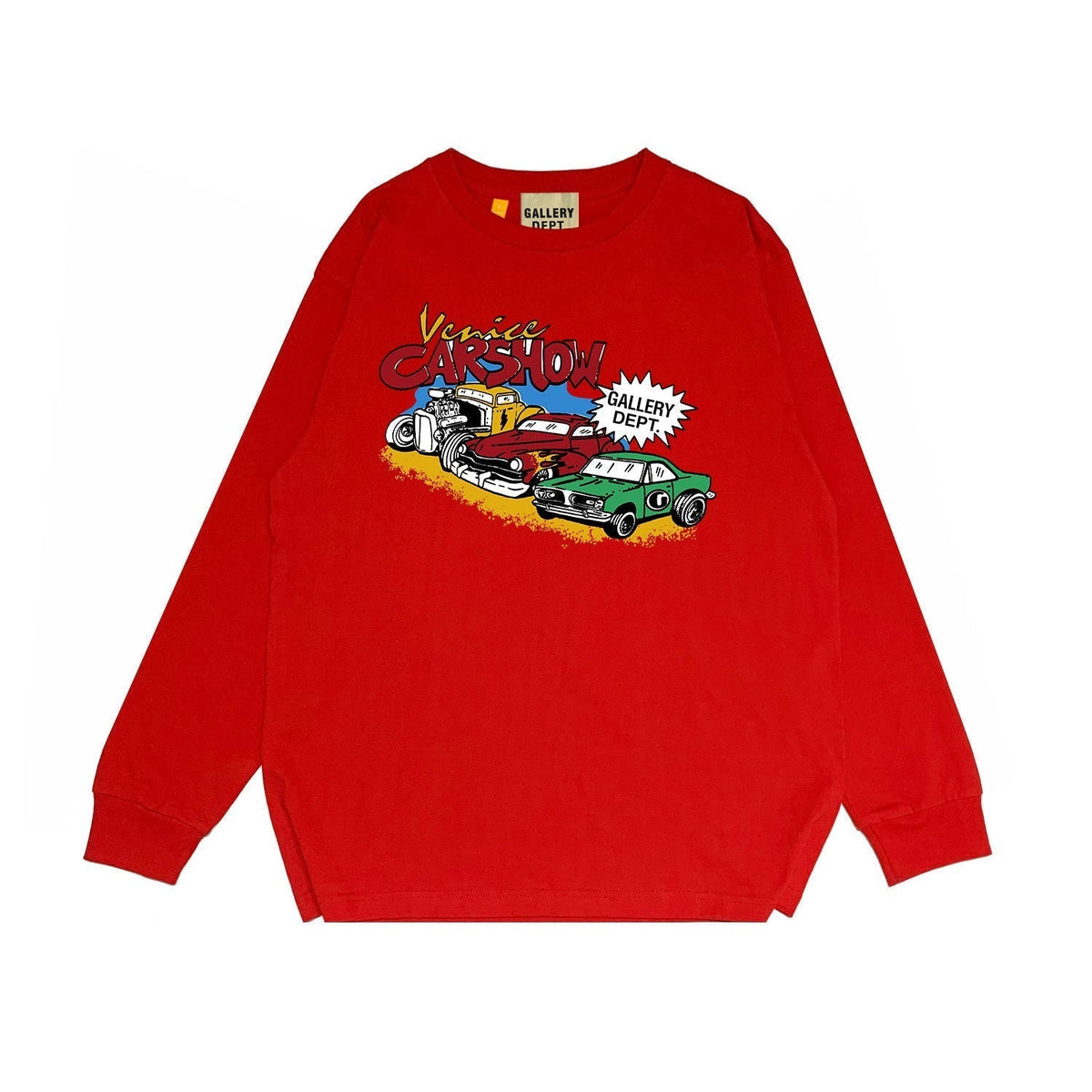 Gallery Dept Long Sleeved Shirt Fashion Brand Long Sleeve Long-Sleeved T-shirt Blouse