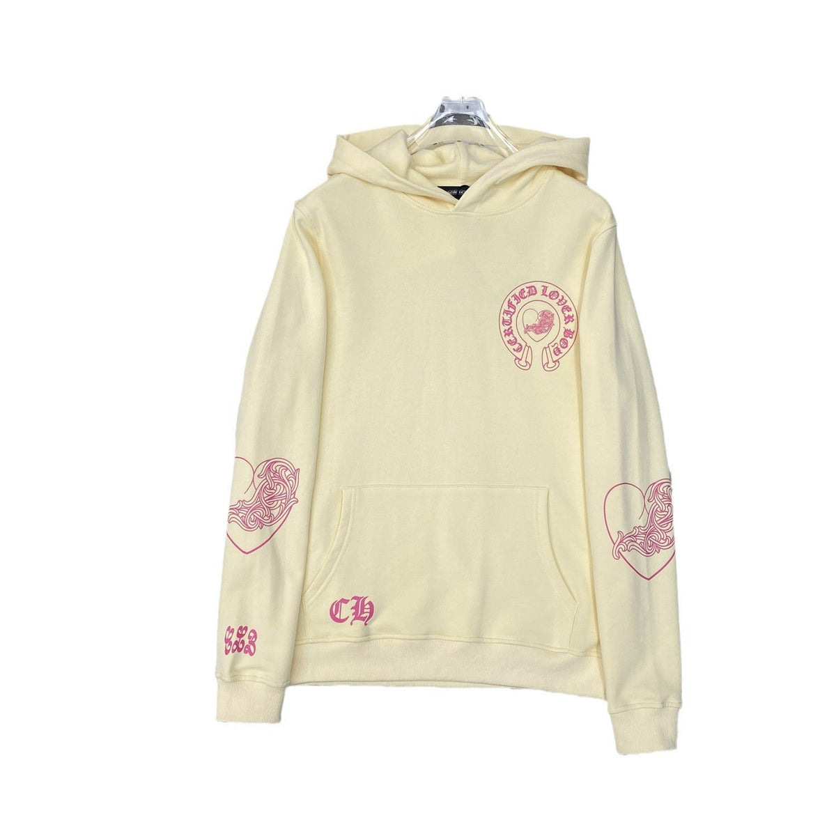 Chrome Heart Hoodie ChromeHearts Miami Cross Wash Make Old Hooded Loose Sweater
