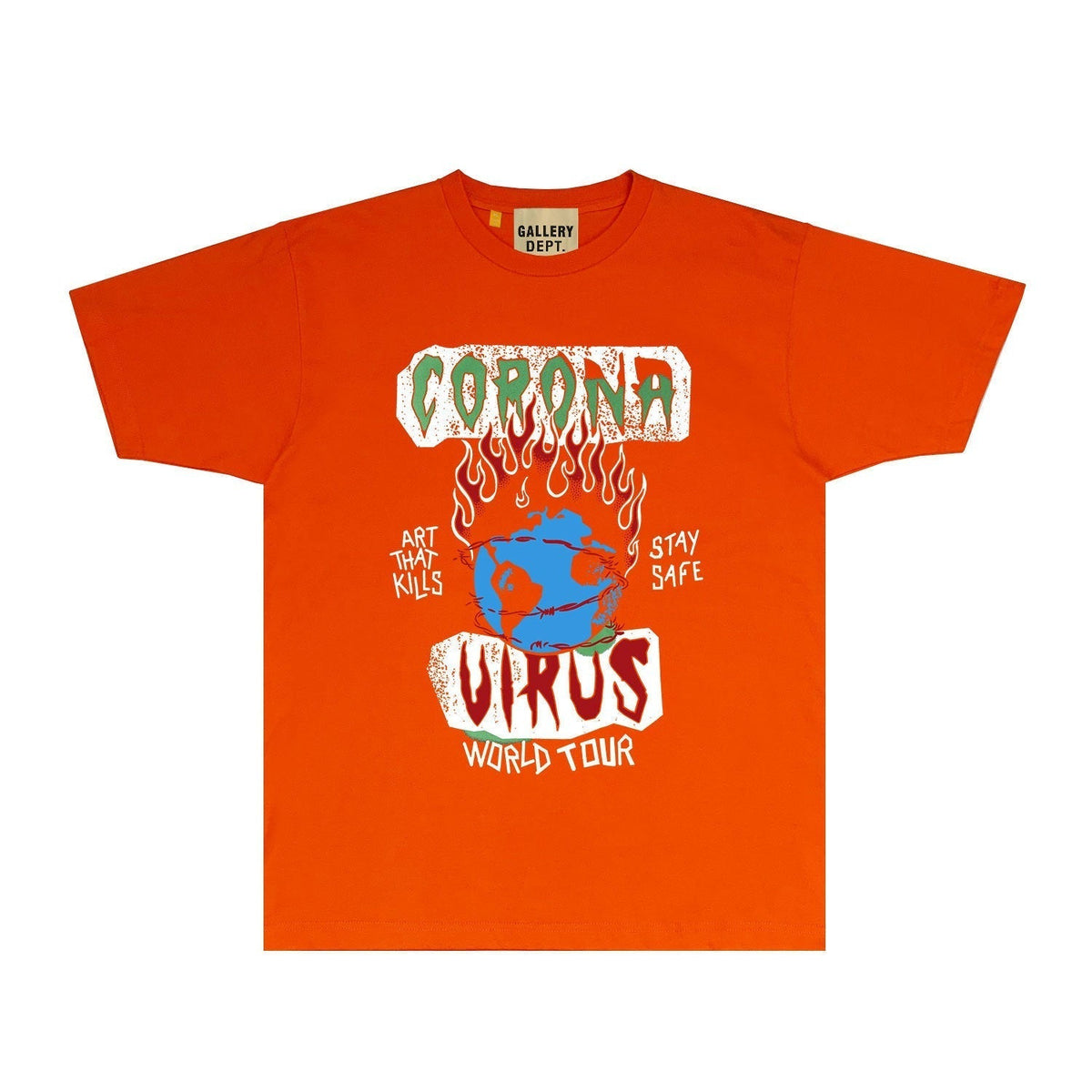 Gallery Dept T Shirts European And American Tee Shirt Short Sleeve T-Shirt Blouse