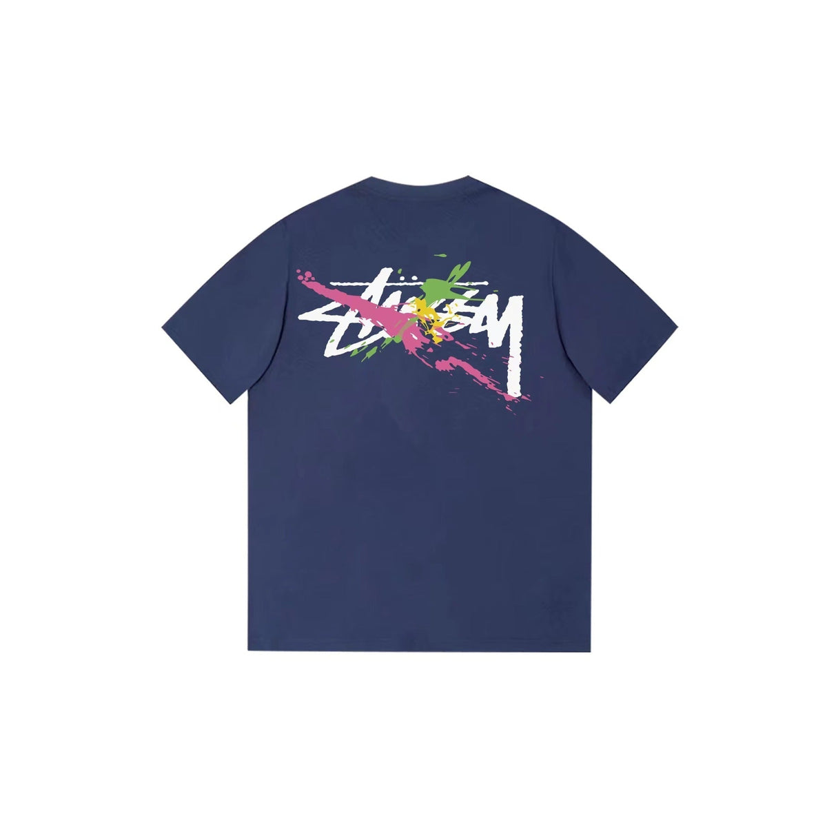 Stussy T-Shirts Loose Casual T-Shirts Same for Men and Women