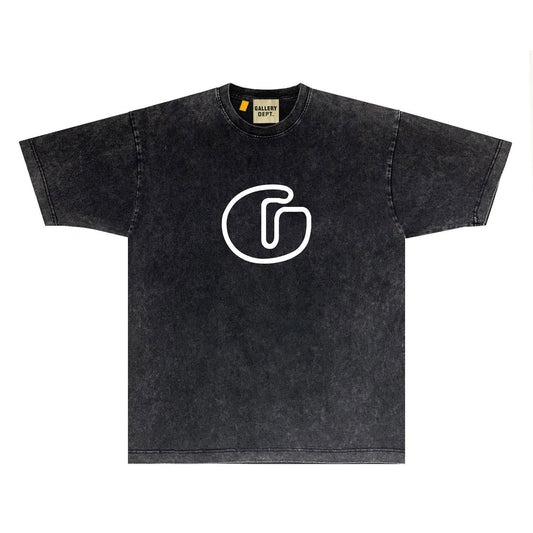 Gallery Dept T Shirts Tee Shirt Washed and Worn Short Sleeve T-shirt Blouse