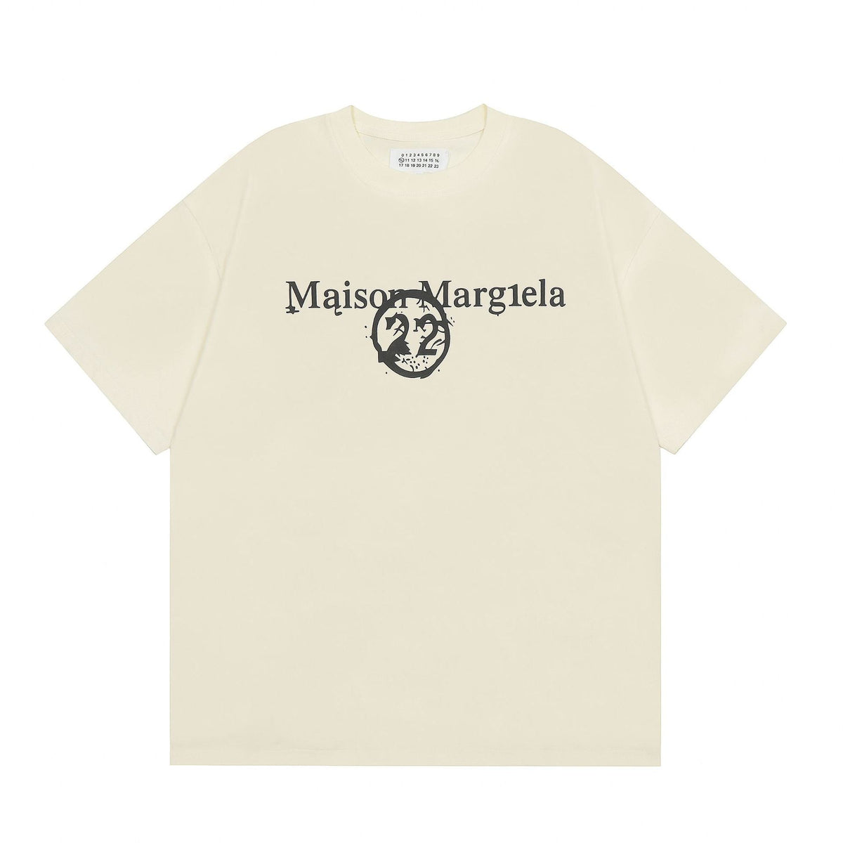Maison Margiela T-shirt Crew Neck Loose Short Sleeve T-shirt