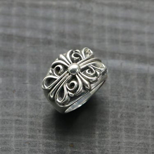 Chrome Heart Ring Cross Vintage