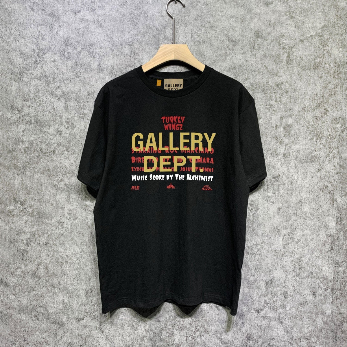 Gallery Dept T Shirt Retro Printed Loose Short-Sleeved Shirt