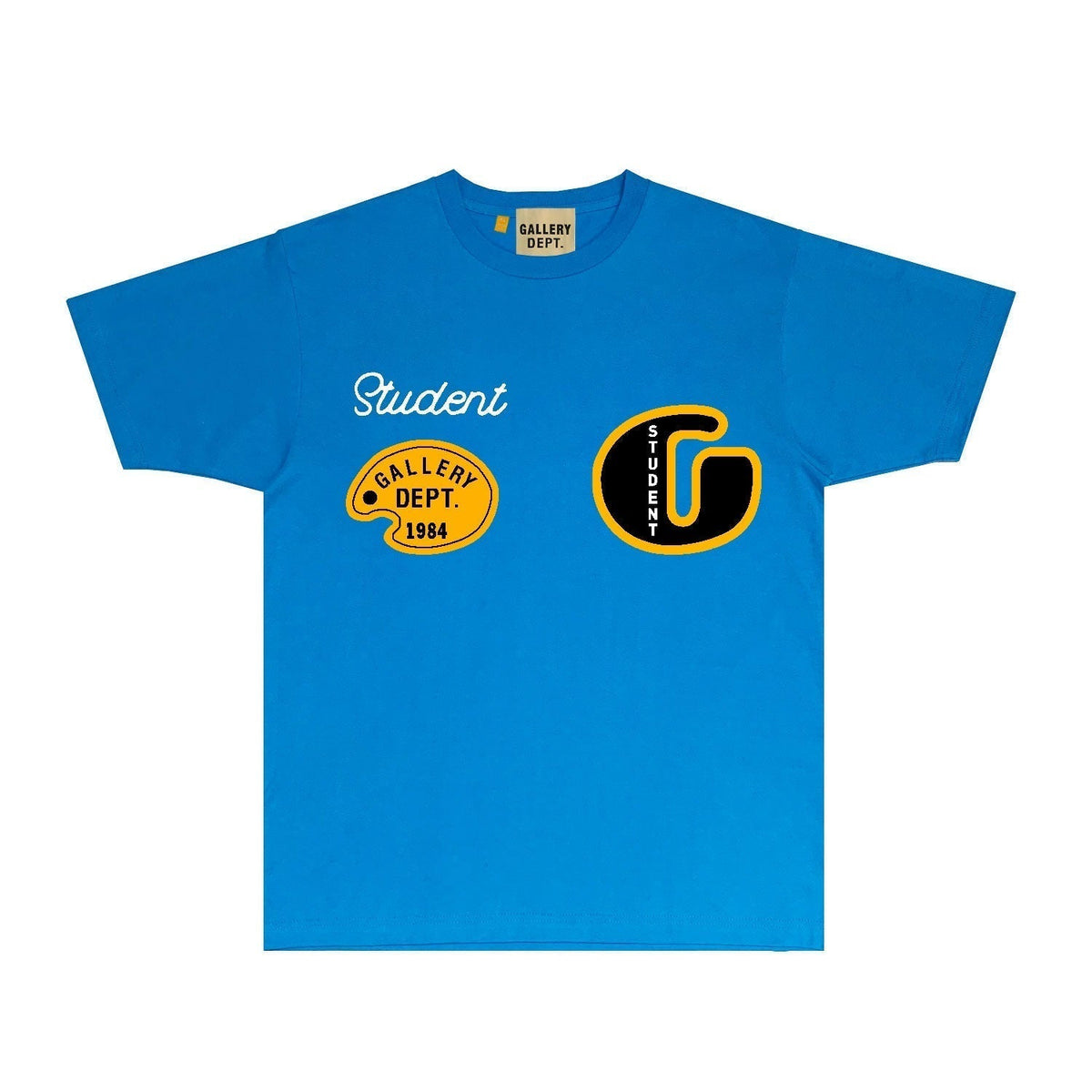Gallery Dept T Shirt Retro Printed Loose Short-Sleeved Shirt (part2)