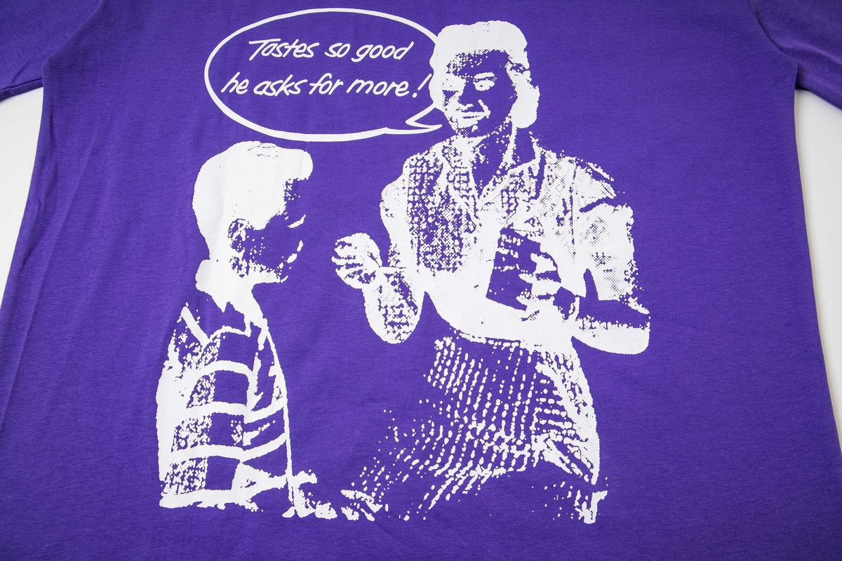 THAT'S A AWFUL LOT OF COUGH SYRUP Purple Front & Back Graphic T-Shirt ¡ª detail
