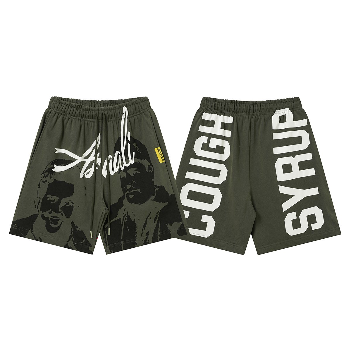 THAT'S A AWFUL LOT OF COUGH SYRUP Portrait Graphic Shorts ¡ª front