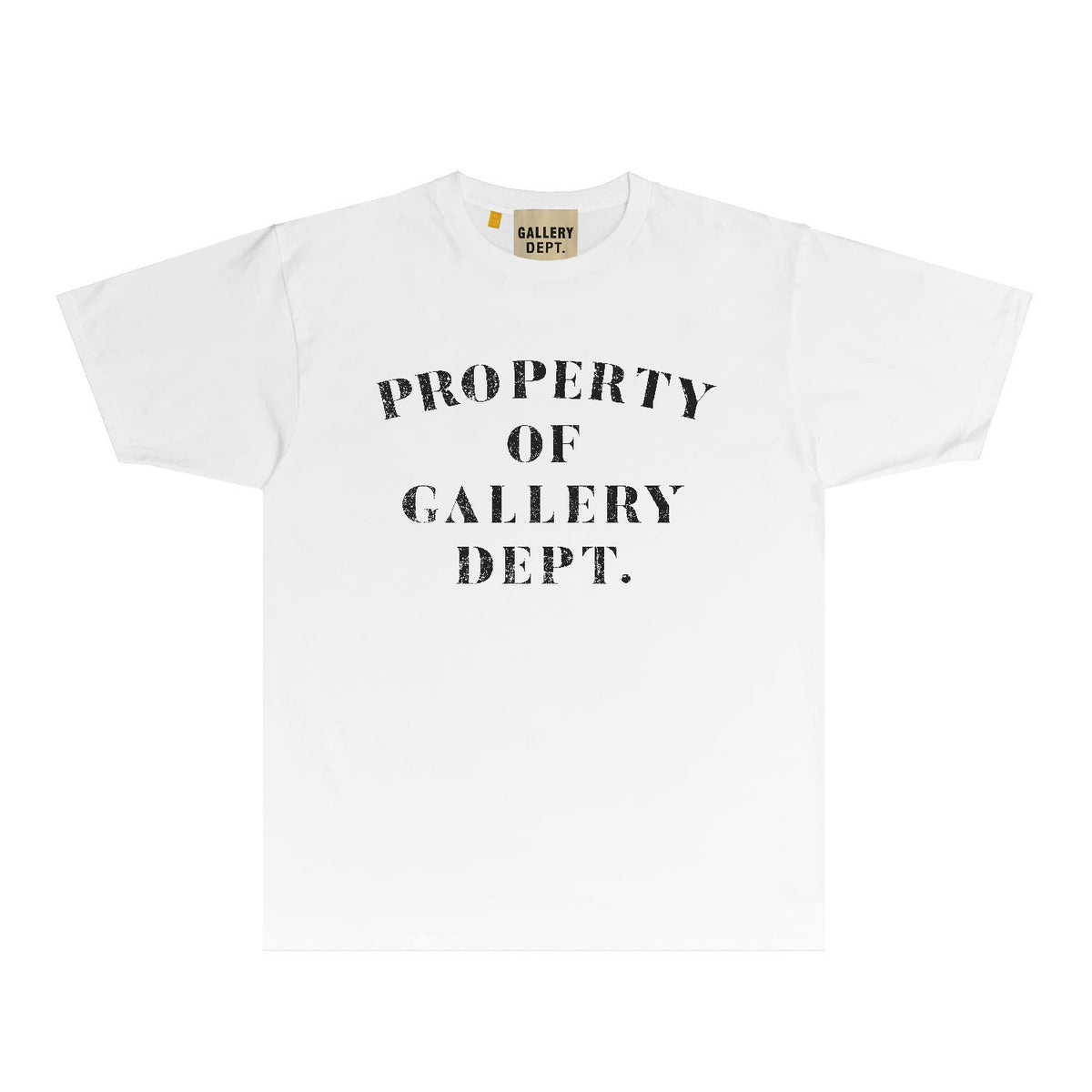 Gallery Dept T Shirt Retro Printed Loose Short-Sleeved Shirt