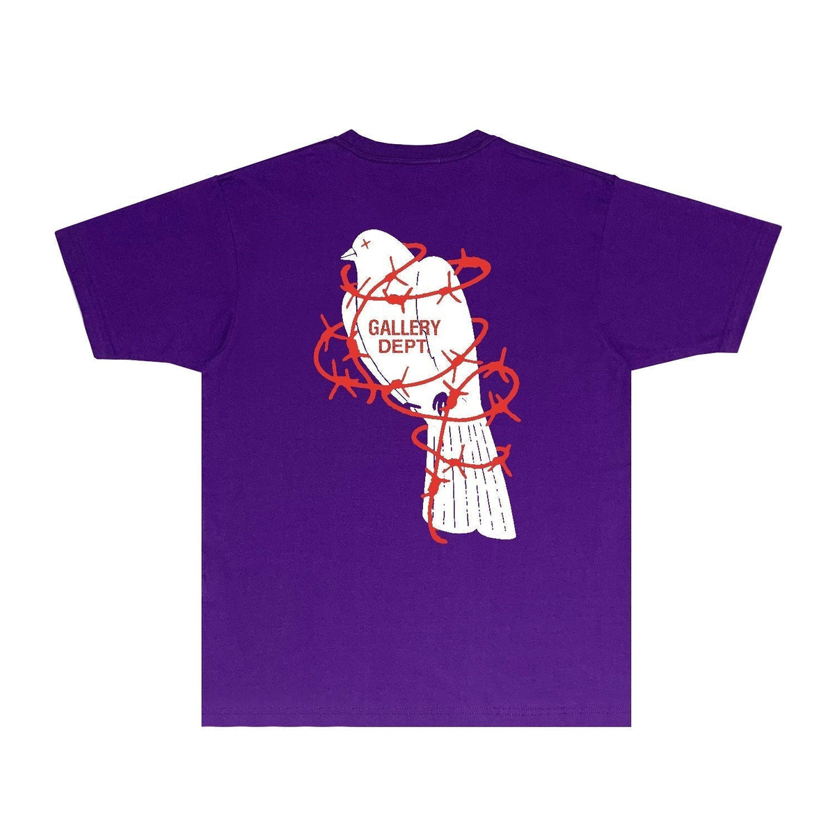 Gallery Dept T Shirt Retro Printed Loose Short-Sleeved Shirt (part2)