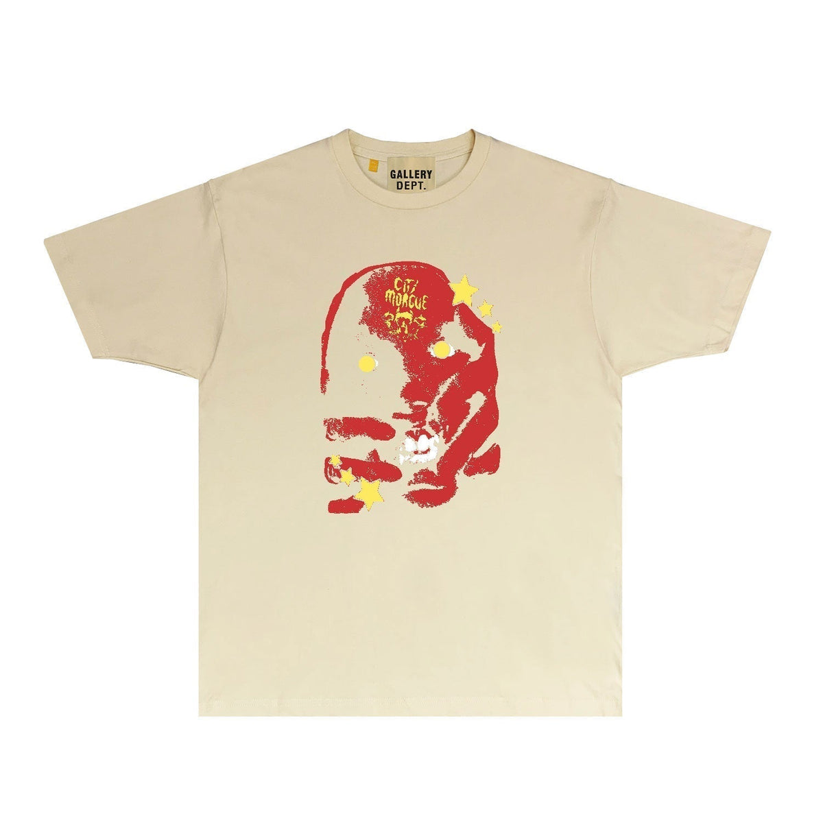 Gallery Dept T Shirt Retro Printed Loose Short-Sleeved Shirt