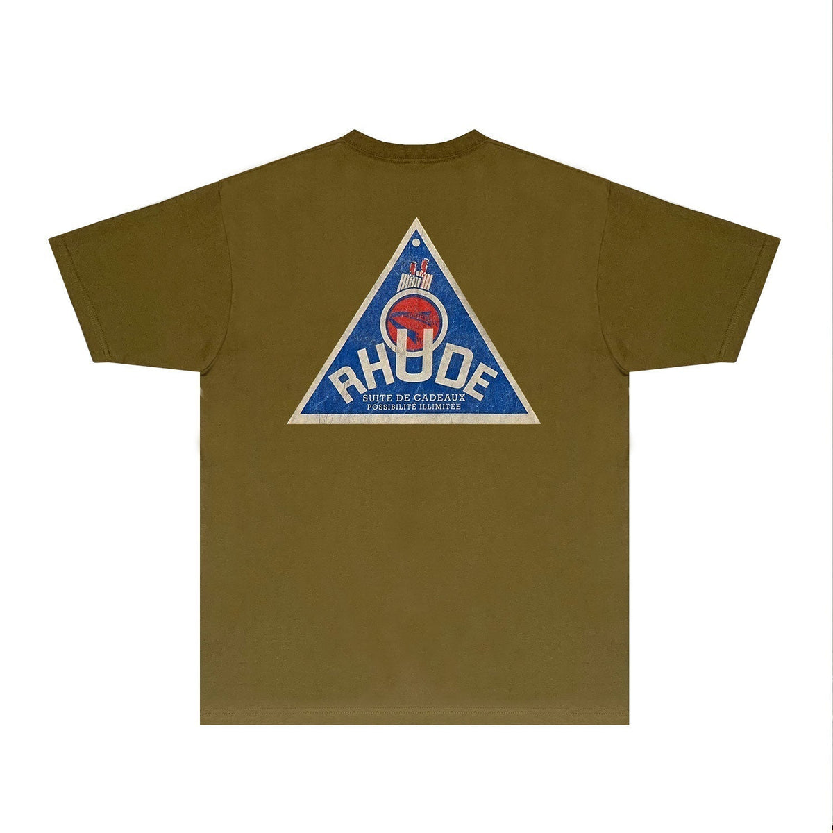Rhude T-shirts Printed Trendy Pure Cotton