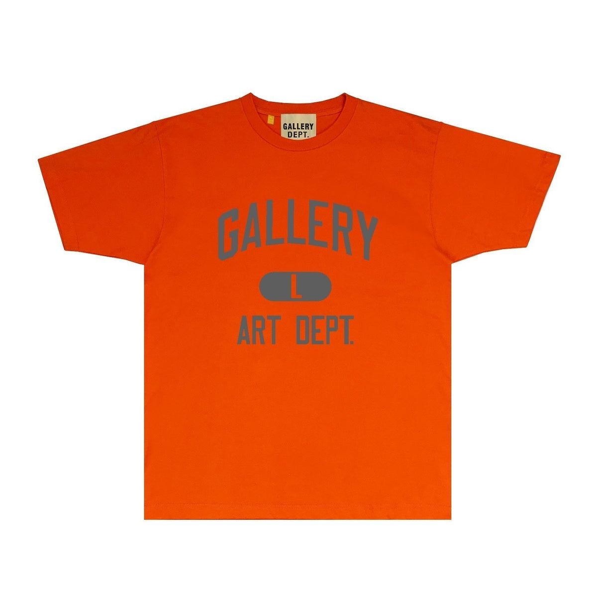 Gallery Dept T Shirt Retro Printed Loose Short-Sleeved Shirt